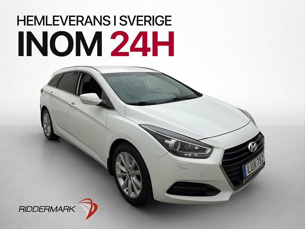 Hyundai i40 1.7 CRDi ComfortPlus M&K-Värmare Kamera Drag
