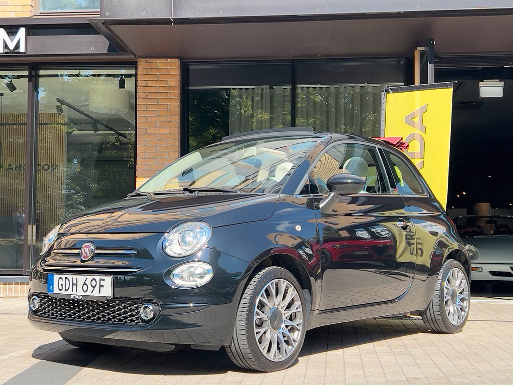 Fiat 500 1.2 69hk Hybrid Cabriolet - 5.95% Ränta