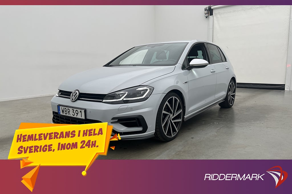 Volkswagen Golf R 2.0 TSI 4M 310hk Cockpit Kamera CarPlay