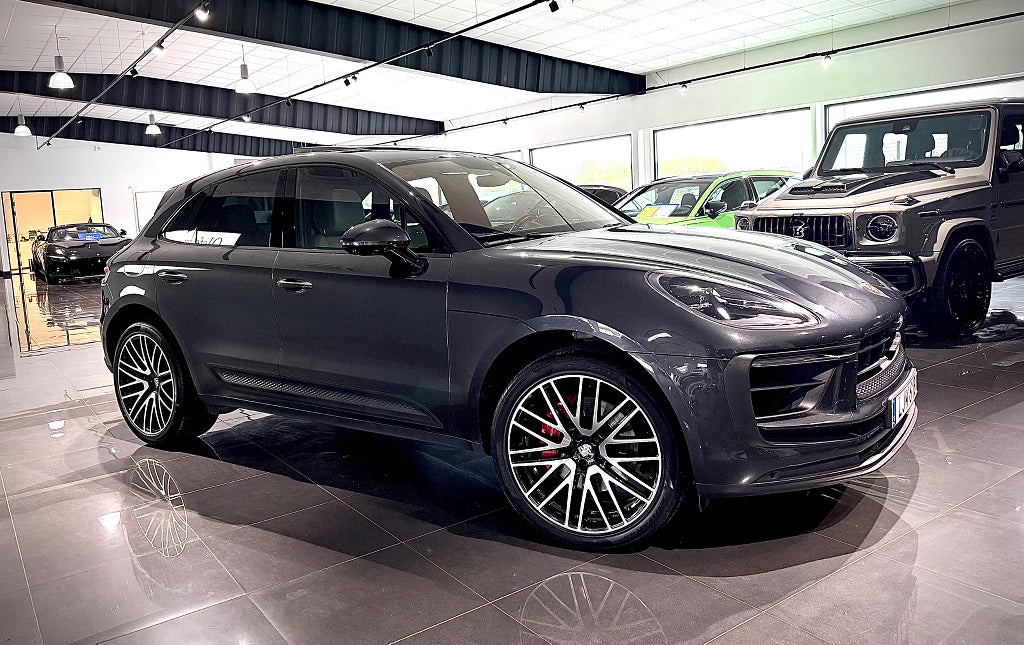 Porsche Macan S PDK 380hk Sport Chrono Glastak Värmare Läder Drag - bild 26