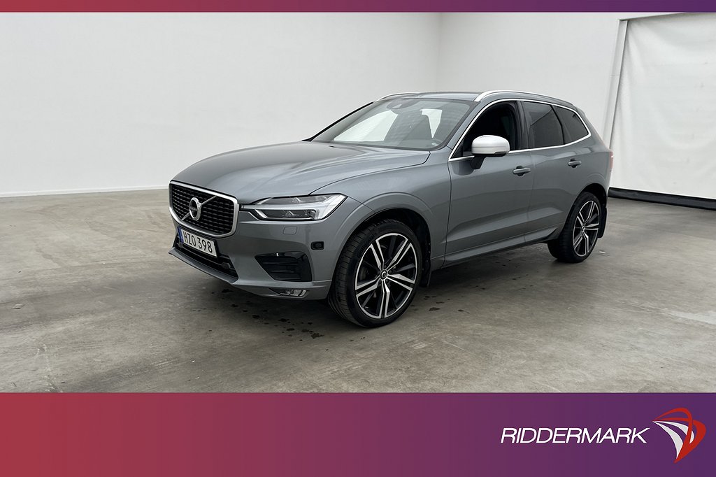 Volvo XC60 T5 AWD 250hk R-Design VOC Värm Pano 360° Navi