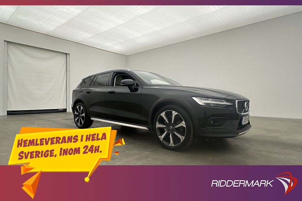 Volvo V60 Cross Country B4 AWD Pano H/K Värmare HUD Skinn