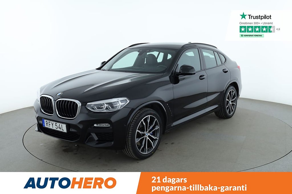BMW X4 xDrive30i M Sport / Värmare, H/K, 360, Drag, CarPlay