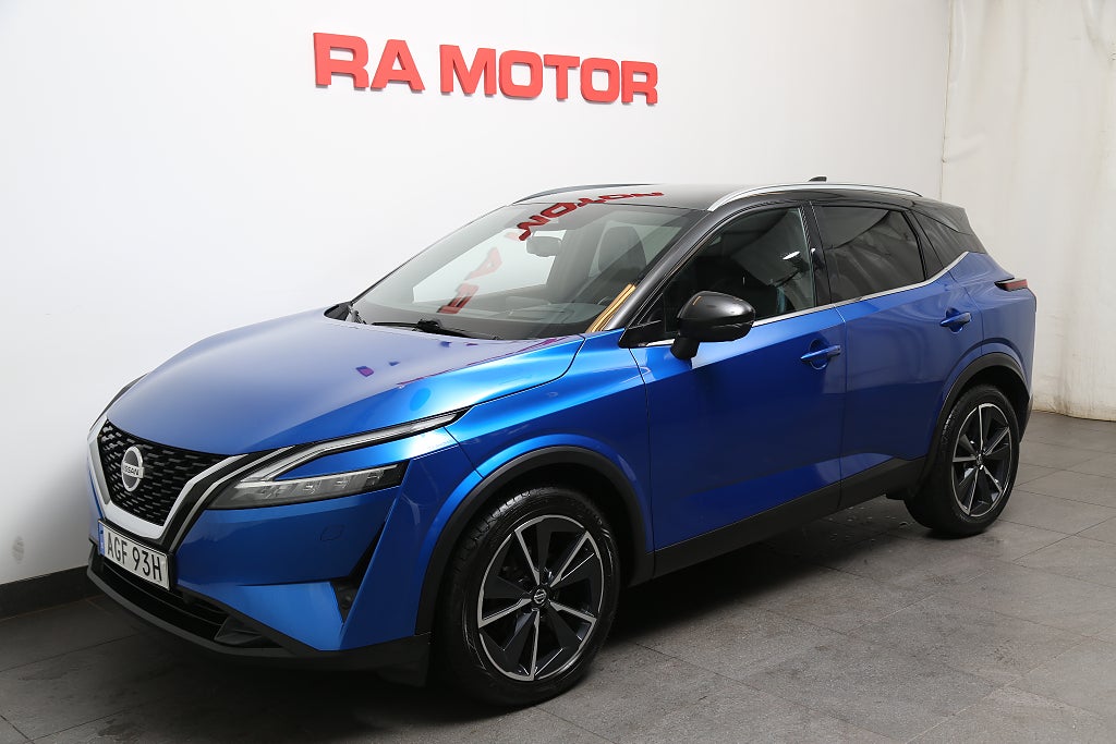 Nissan Qashqai 1,3 DIG-T XTRONIC-CVT Tekna Design Panorama Motorv Drag 2021