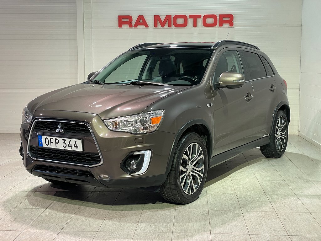 Mitsubishi ASX 2.2 Di-D 4WD| Läder | Nyservad | Nya däck 2016