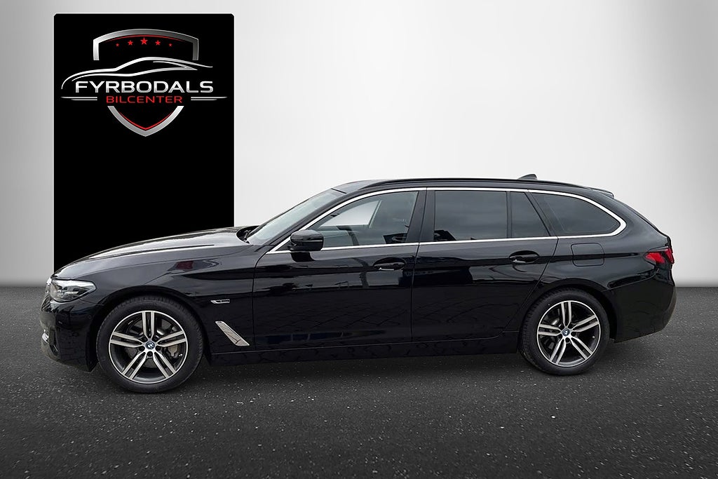 BMW 530e Touring 292hk G31 LCI Kamera Rattvärme Drag 2022, bild 7