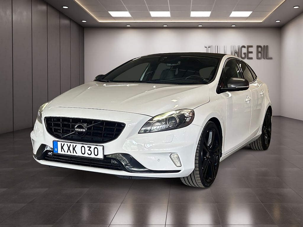 Volvo V40 T5 Polestar 253HK Carbon R-Design H/K VOC Värm Drag 19"