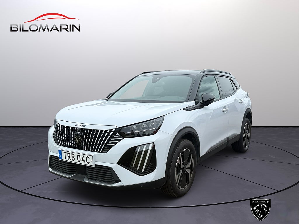 Peugeot 2008 GT PT 130hk AUT/ELSTOL/NAVI/KAMEROR/CARPLAY