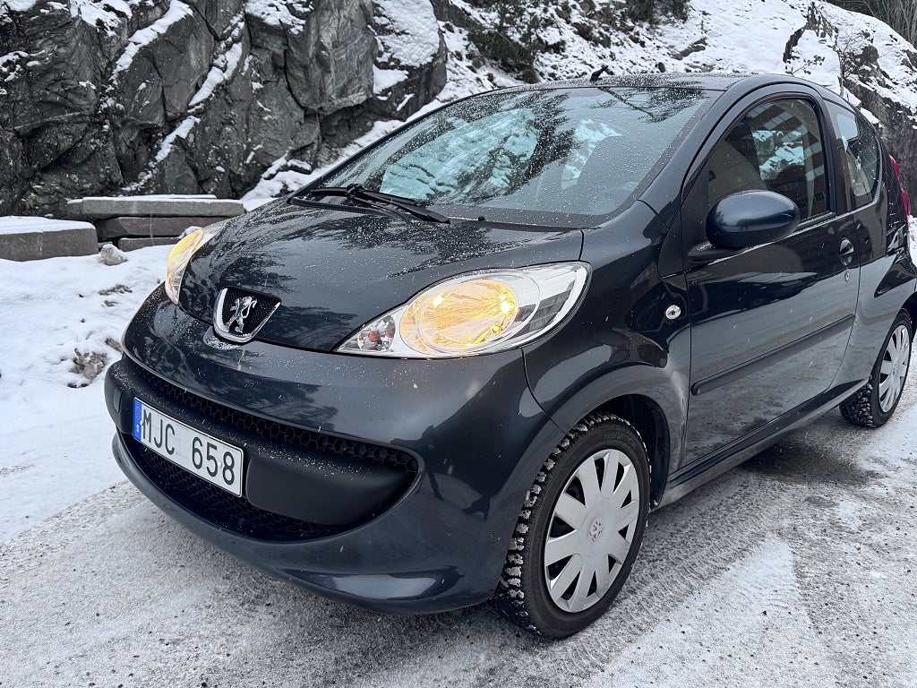 Peugeot 107 3-dörrar 1.0 Euro 4  Ränta från 1,95 Låg-Skatt 
