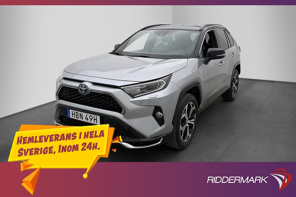 Toyota RAV4 Plug-in Hybrid 306hk Carplay Kamera Bluetooth
