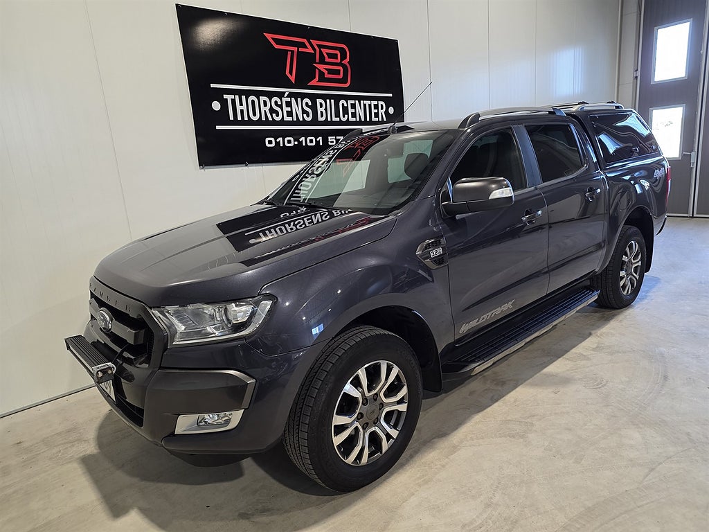Ford ranger Dubbelhytt 3.2 TDCi 4x4 SelectShift, 200hk 3,45% Ränta!