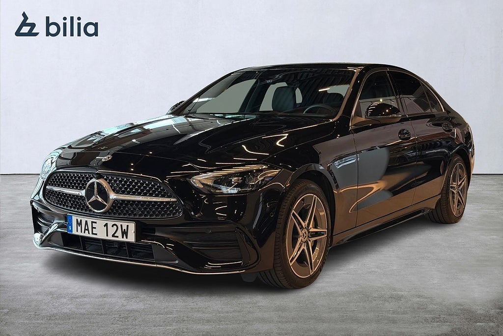 Mercedes-Benz C 300 d e AMG Line | Svank | El-stolar | Backkamera