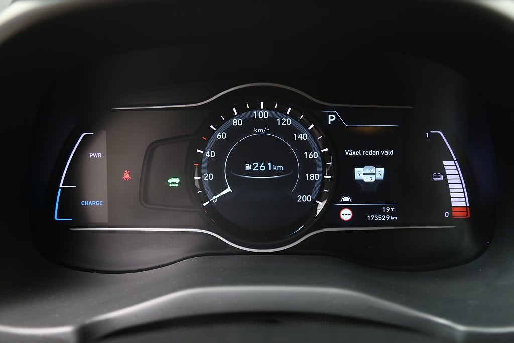 Hyundai Kona Electric 64 kWh Premium 204hk Skinn Navi 1ägare 2020