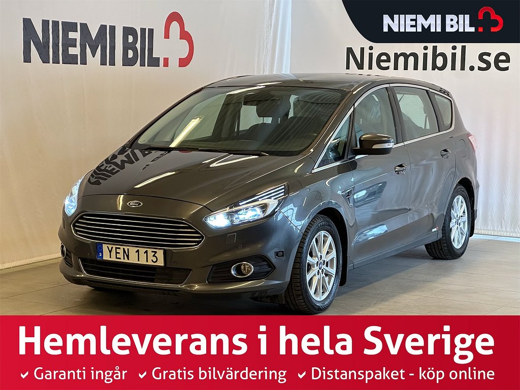 Ford S-Max 2.0 TDCi AWD Business 7-sits/MoK-Värm/AdaptivFart