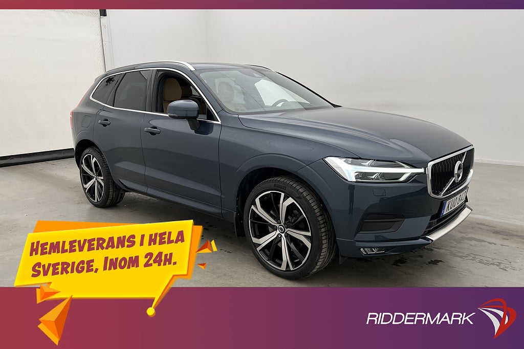 Volvo XC60 T5 250hk AWD Värmare VOC Skinn 360° Pano HUD Drag