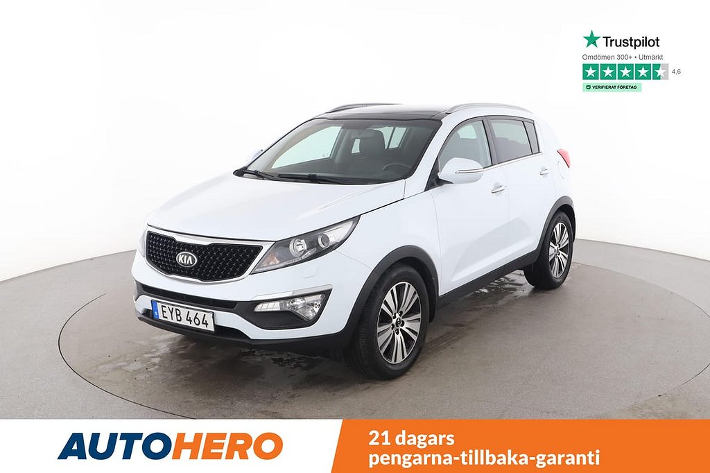 Kia Sportage / Motorvärmare, Dragkrok, Taklucka