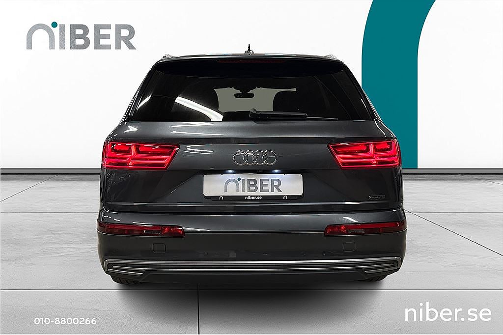 Audi Q7 e-Tron TDI q, 373hk, S-line, 360, drag, pano, 4,99% RÄNTA