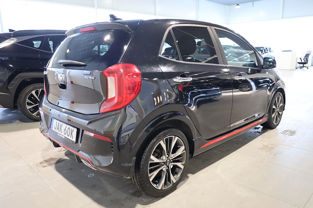 Kia Picanto 1,0 T-GDI GT-Line Navi Kamera Läder CarPlay Keyless 2021