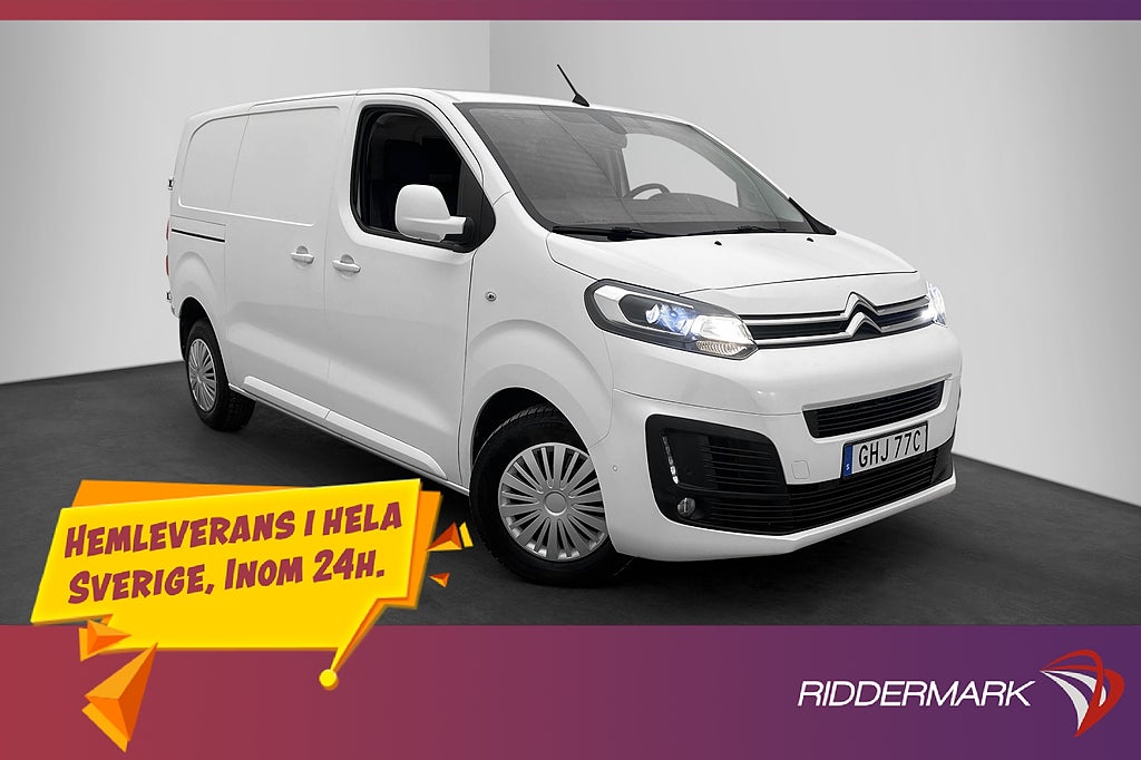 Citroën jumpy L2 Ny-Kamrem Värmare B-Kamera CARPLAY Moms