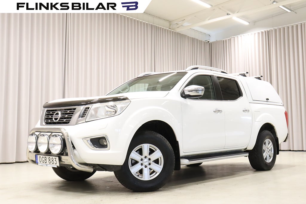 Nissan Navara 190HK Dubbelhytt Kåpa Drag GPS Backkamera Moms
