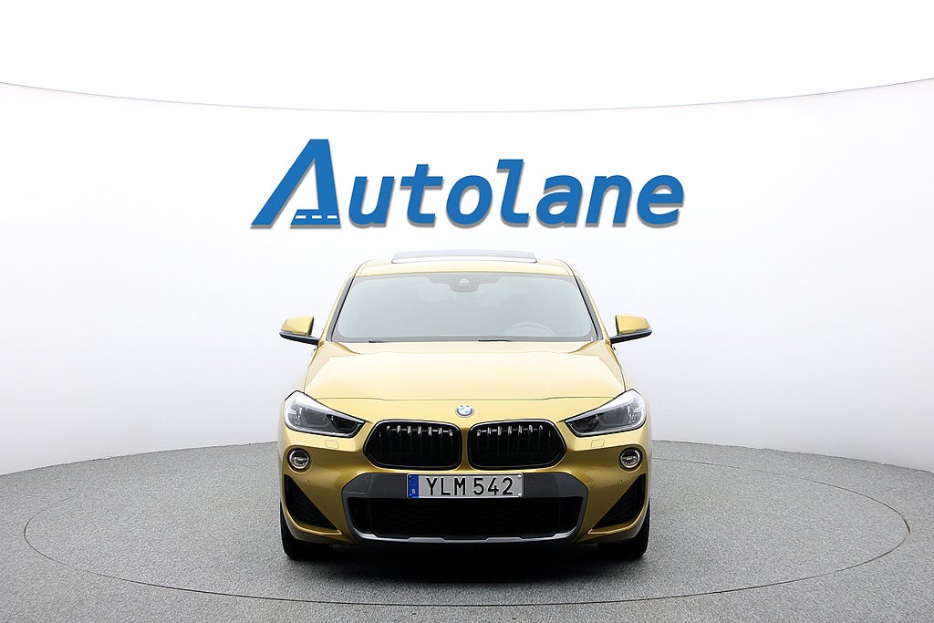 BMW X2 xDrive20d M Sport, Panorama, Dragkrok, HUD, Skinn 190hk