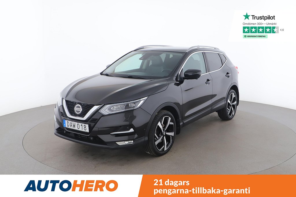 Nissan Qashqai 1.2 DIG-T XTRONIC-CVT / Dragkrok, Panorama