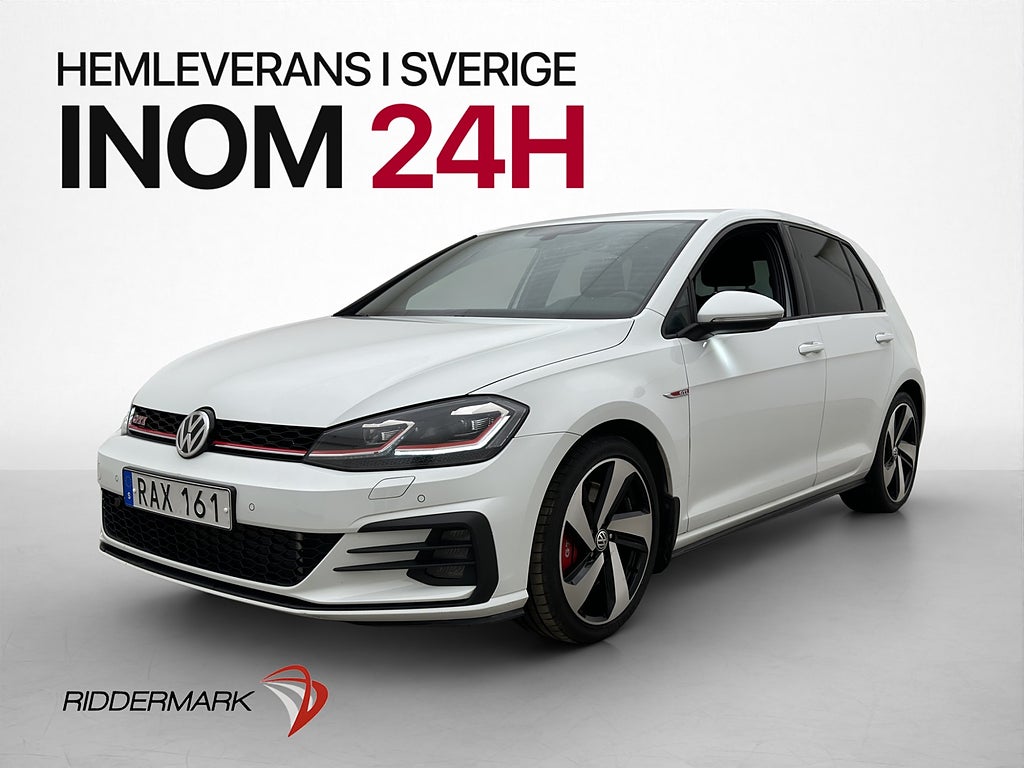 Volkswagen Golf GTI Performance Cockpit Kamera M/K-Värmare