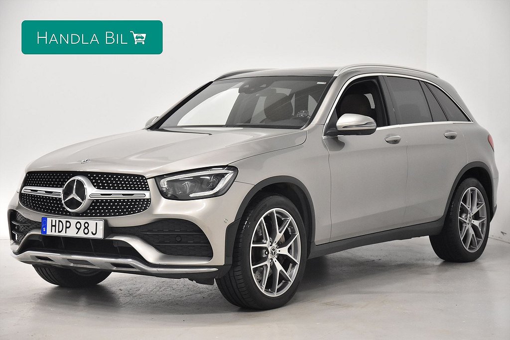 Mercedes-Benz GLC 400 d 4M AMG Luftfjädring D-Värm Burmester HUD 330hk