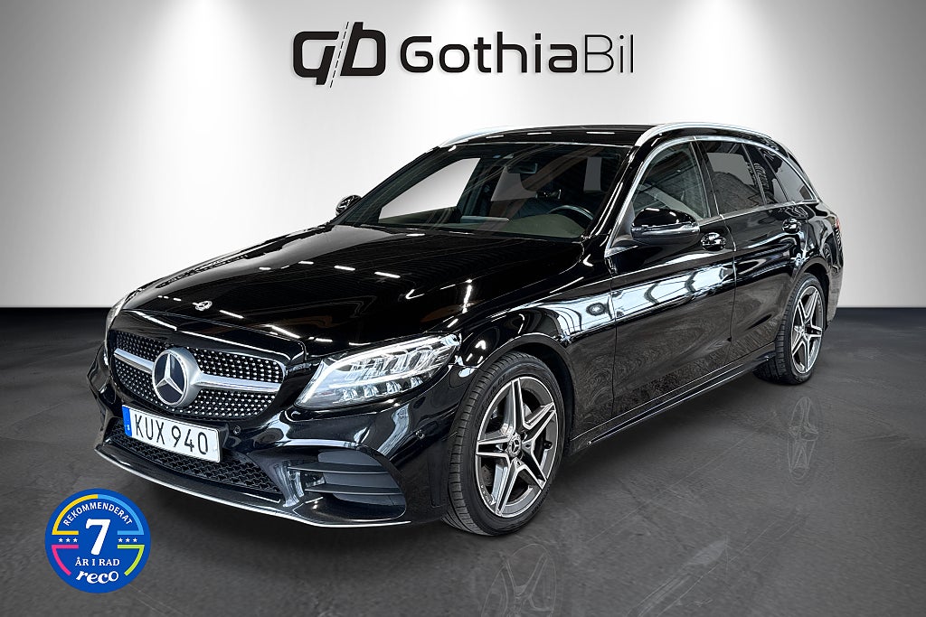 Mercedes-Benz C 200 T d AMG Line Automat Dragkrok En brukare