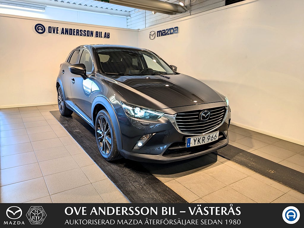Mazda CX-3 2.0 Skyactiv-G AWD Optimum (150) BOSE|Skinn|Fullservad