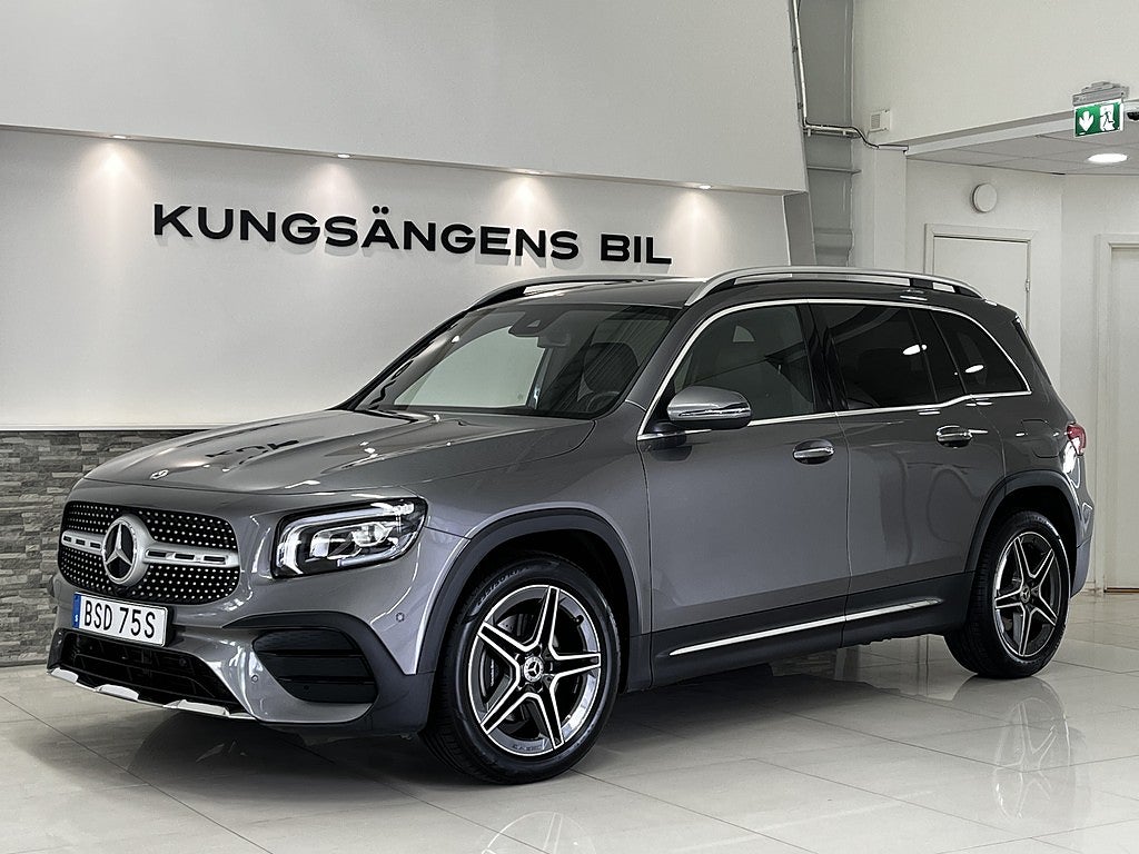 Mercedes-Benz GLB 200 d 7-sits 4MATIC AMG Line Navi Drag 1-Ägare MOMS