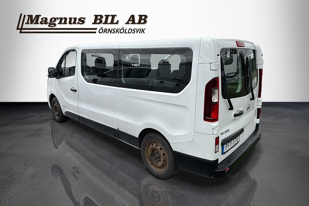 Nissan NV300 Kombi 2.9t 1.6 dCi 9-Sits Sov Hjul  miniatyr 2