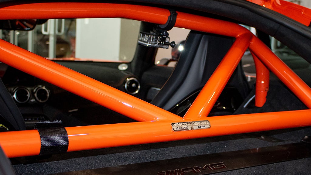 Renntech har trimmat upp Mercedes-Benz AMG GT Black Series till 1 066 hästkrafter och 1 127 Nm. Foto: Renntech