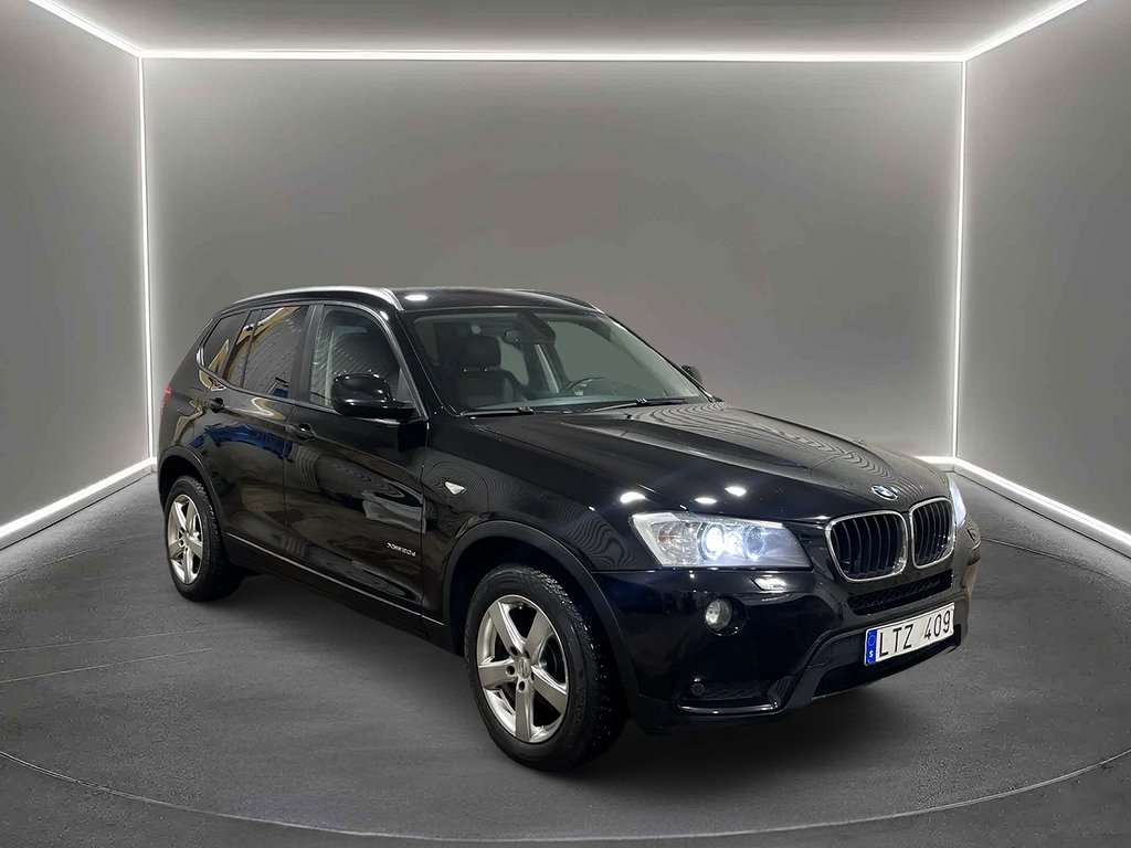 BMW X3 xDrive20d Steptronic 184hk/ Dragkrok/ Fullservad