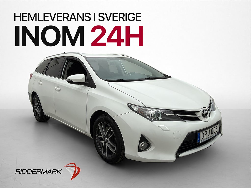 Toyota Auris Sports 2.0 D-4D 124hk B-Kamera Drag Bluetooth