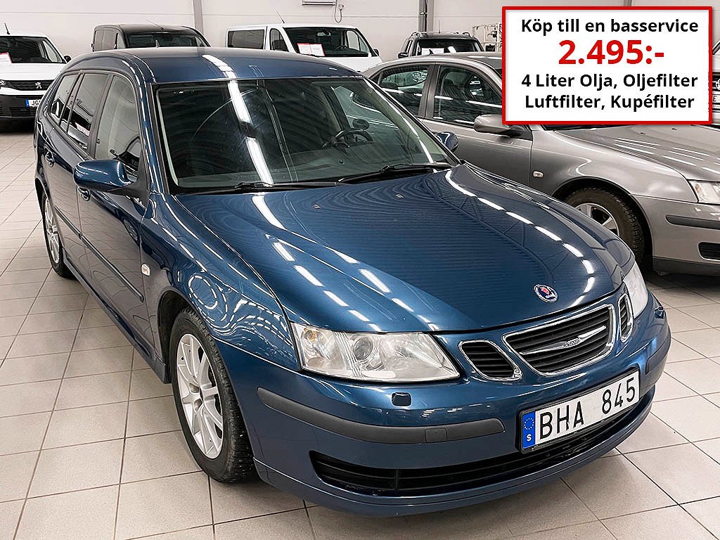 Saab 9-3 1,8T Linear SportKombi Bes till 25-12-31