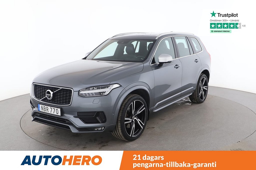 Volvo XC90 / R-Design, 7-Sits, Motorvärmare, 320HK