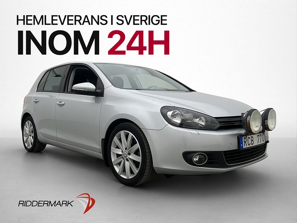 Volkswagen Golf 2.0 TDI 4Motion 140hk Extra-Ljus Alcantara
