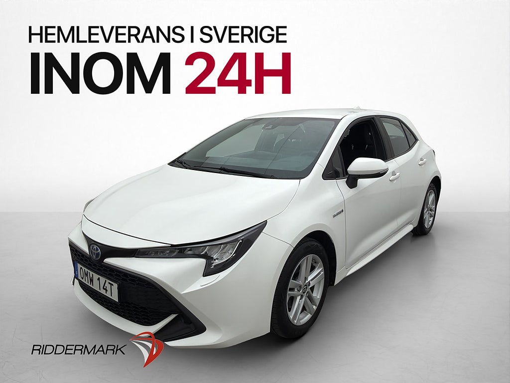 Toyota Corolla Hybrid 122hk Active Kamera Bluetooth Rattvärm