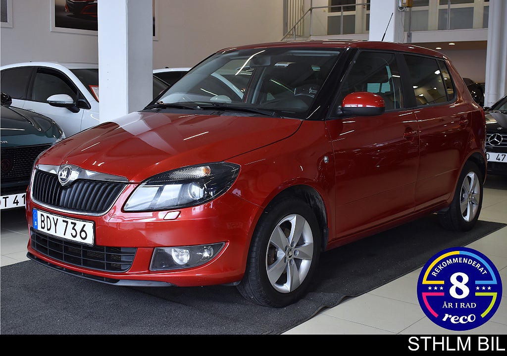 Skoda Fabia 1.2 TSI Ambition PDC Bluetooth 4.95% Ränta 