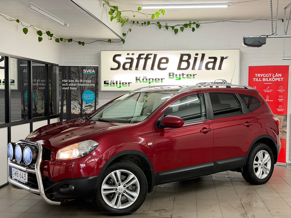Nissan Qashqai+2 2.0 4x4 141hk|7-Sits|Full Servad|B-Kamera|Glastak|Euro5