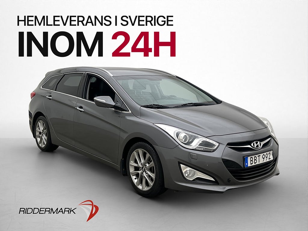 Hyundai i40 1.7 CRDi Business M&K-Värm Kamera Skinn Drag