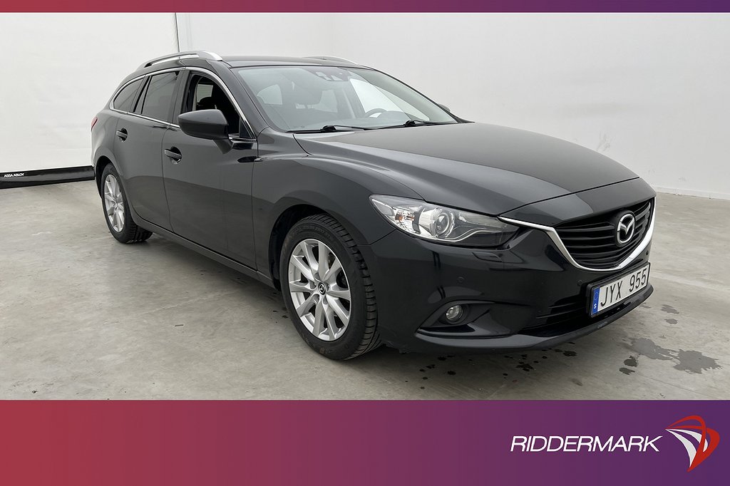 Mazda 6 Wagon 2.0 SKYACTIV-G 165hk Navigation Drag Sensorer