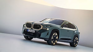 BMW XM har en V8-motor som kompletteras av ett batteri på 29,5 kWh. Foto: BMW