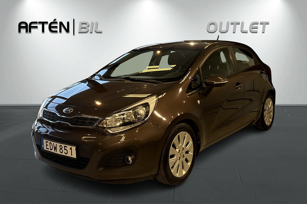 Kia Rio 5-dörrar 1.2 CVVT GLS Manuell 84hk Dragkrok Rattvärmare