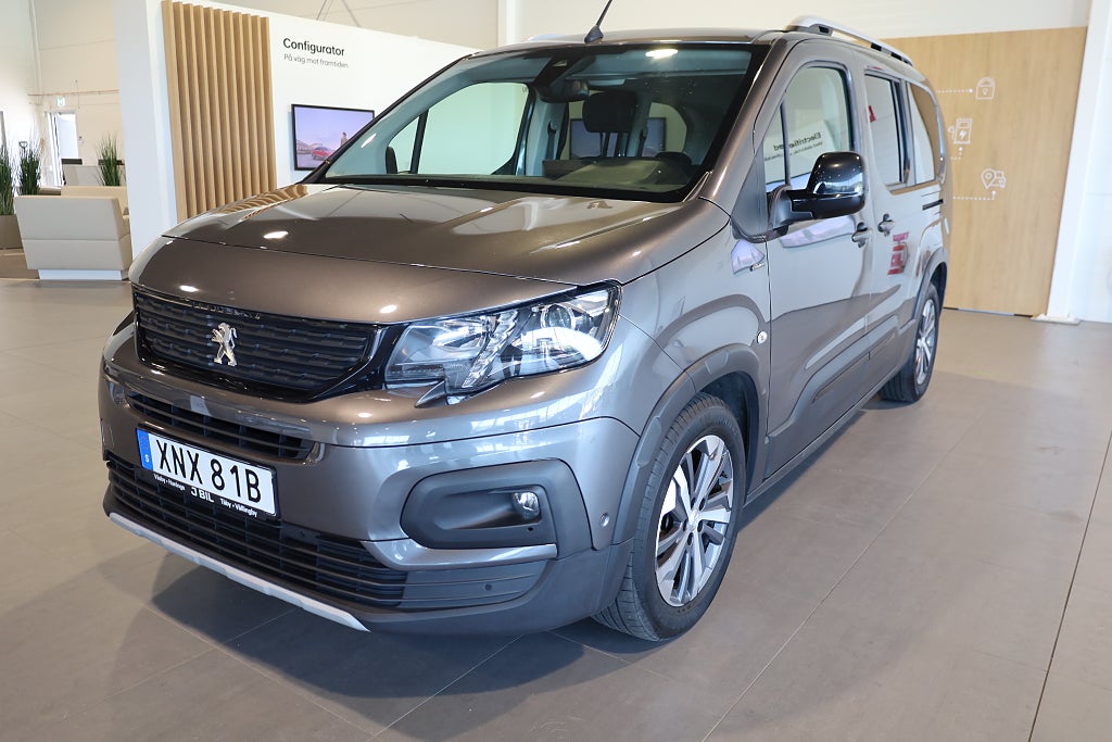 Peugeot Rifter 1.2 130hk e-THP AUT GT-Line |Drag|CarPlay|Kamera|PDC| 2019