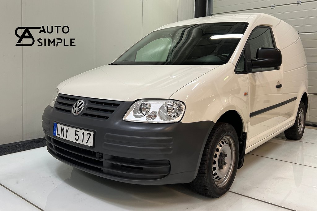 Volkswagen Caddy 2.0 Eco Fuel Ny Besiktigad Ny Servad 109hk