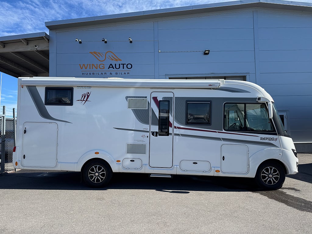 Rapido 8066DF Scandinavian Exclusive Premium (160HK AUT) Långbädd! Hydr
