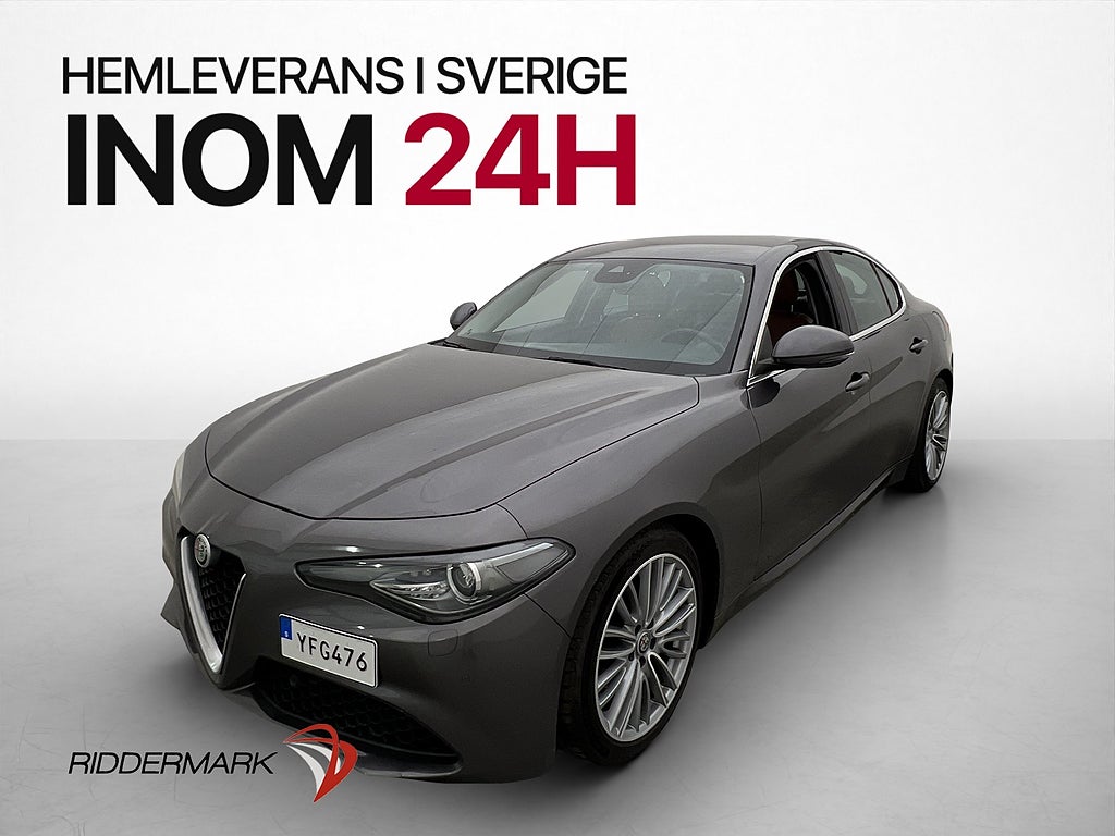 Alfa Romeo Giulia 2.2 JTD 180hk Super Navi Sensorer Elstol