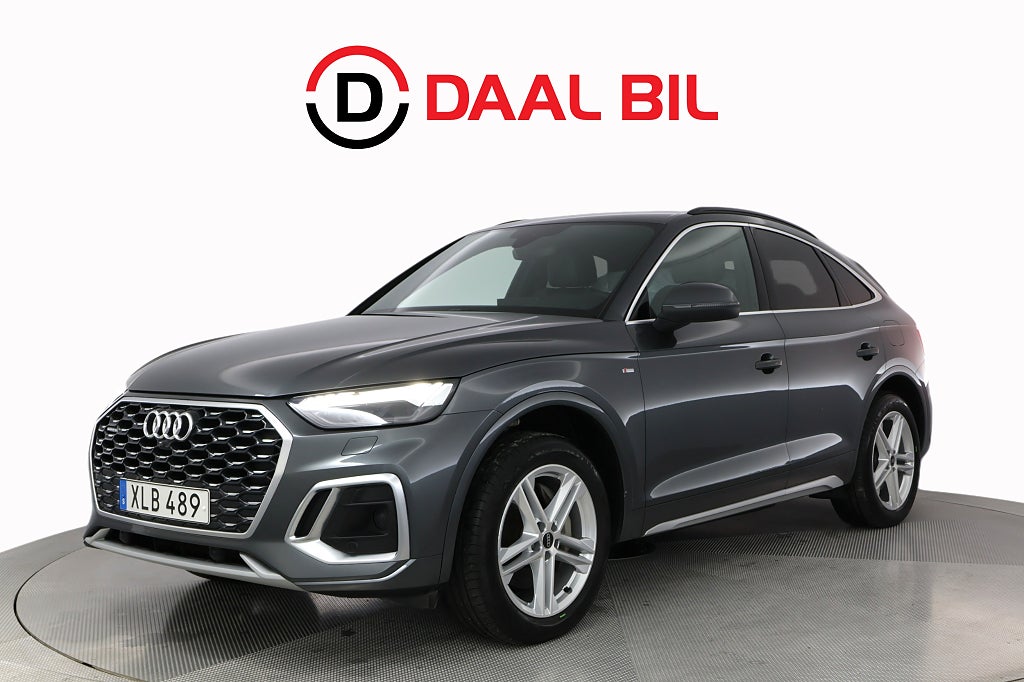 Audi Q5 55 SB TFSI E QUATTRO SPORTBACK 367HK S-LINE DRAG B-KAM